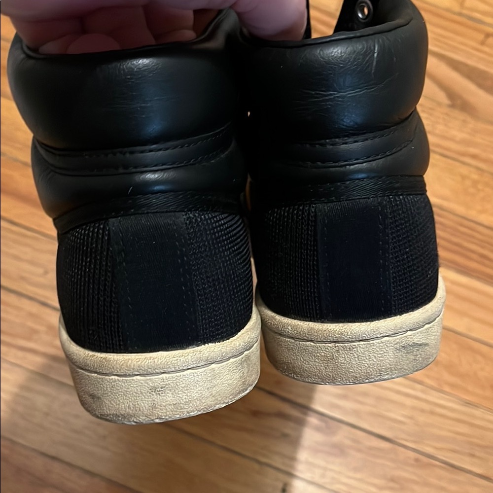adidas Men's Americana Hi High Sneakers Casual Shoes - Black - Picture 8 of 11